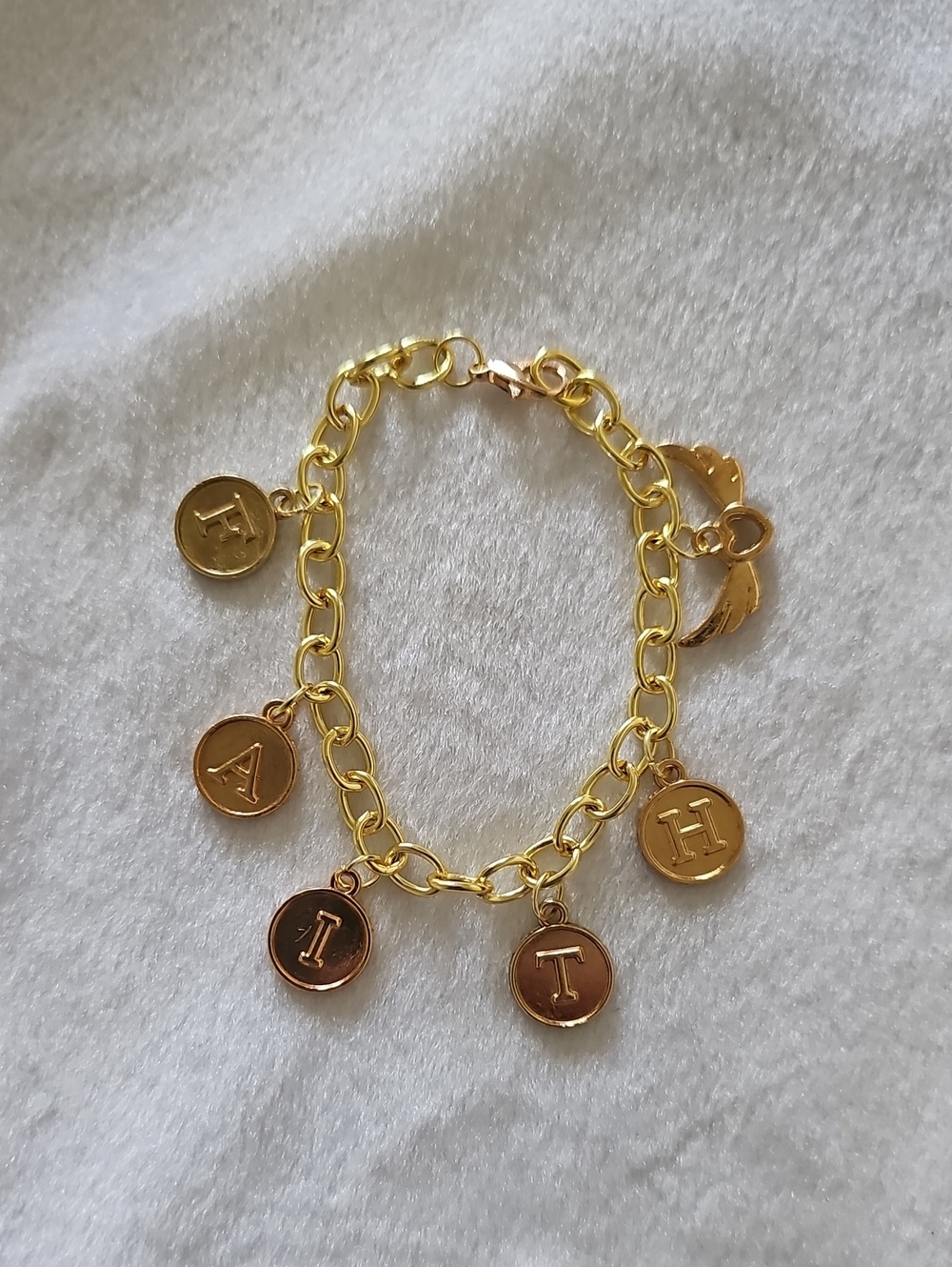 Faith Charm Bracelet